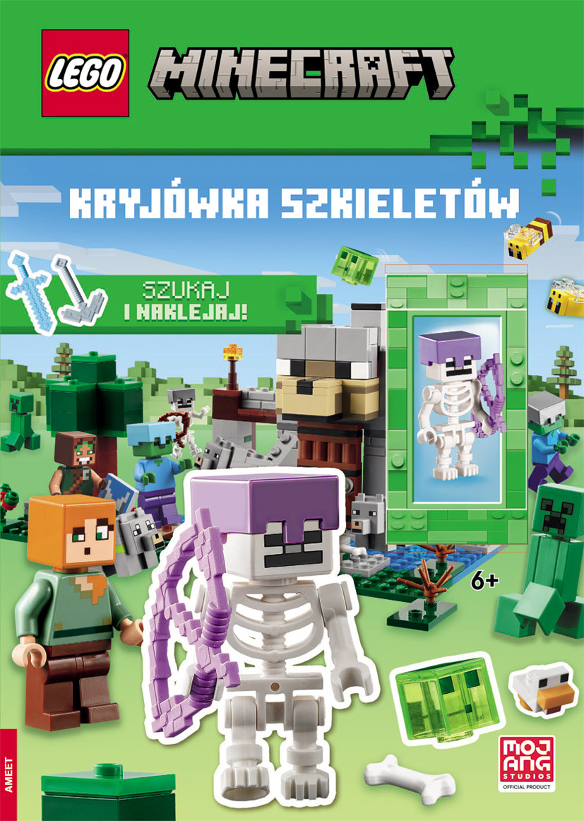 LEGO Minecraft. Kryjówka szkieletów okładka