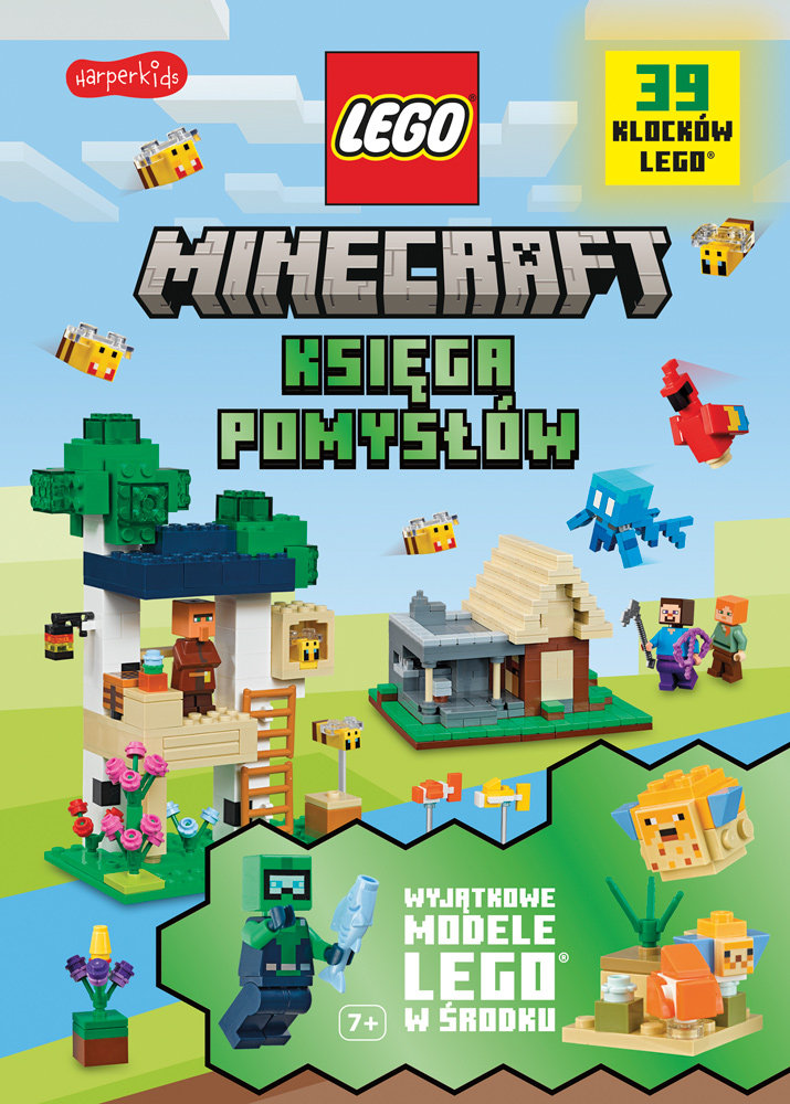 LEGO Minecraft. Księga pomysłów okładka