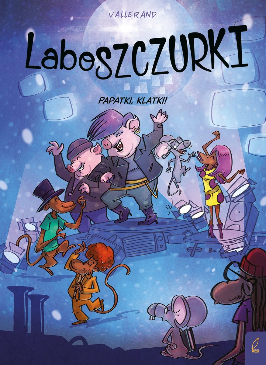 Laboszczurki. Papatki klatki! okładka