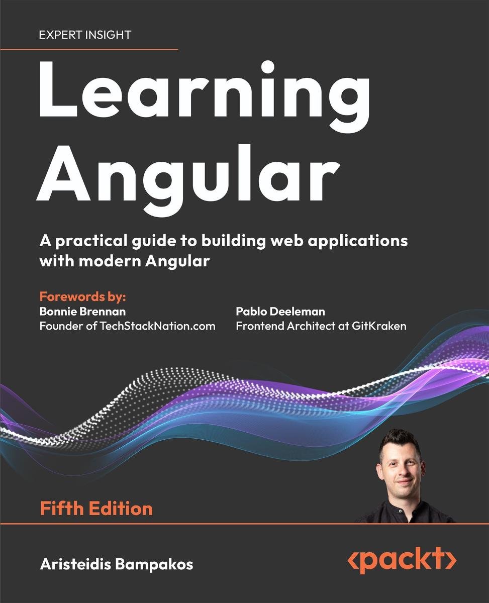 Learning Angular okładka