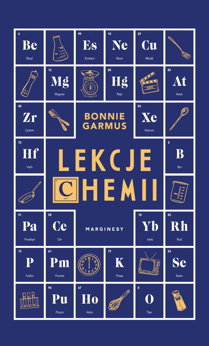 Lekcje chemii (barwione brzegi) okładka