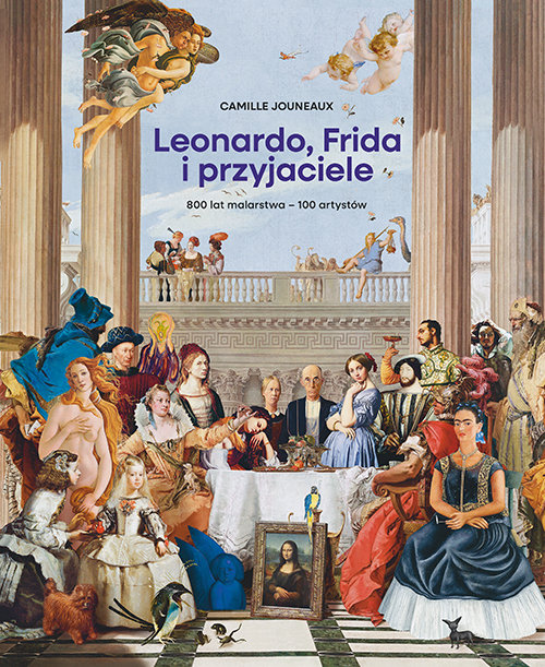 Leonardo, Frida i przyjaciele okładka