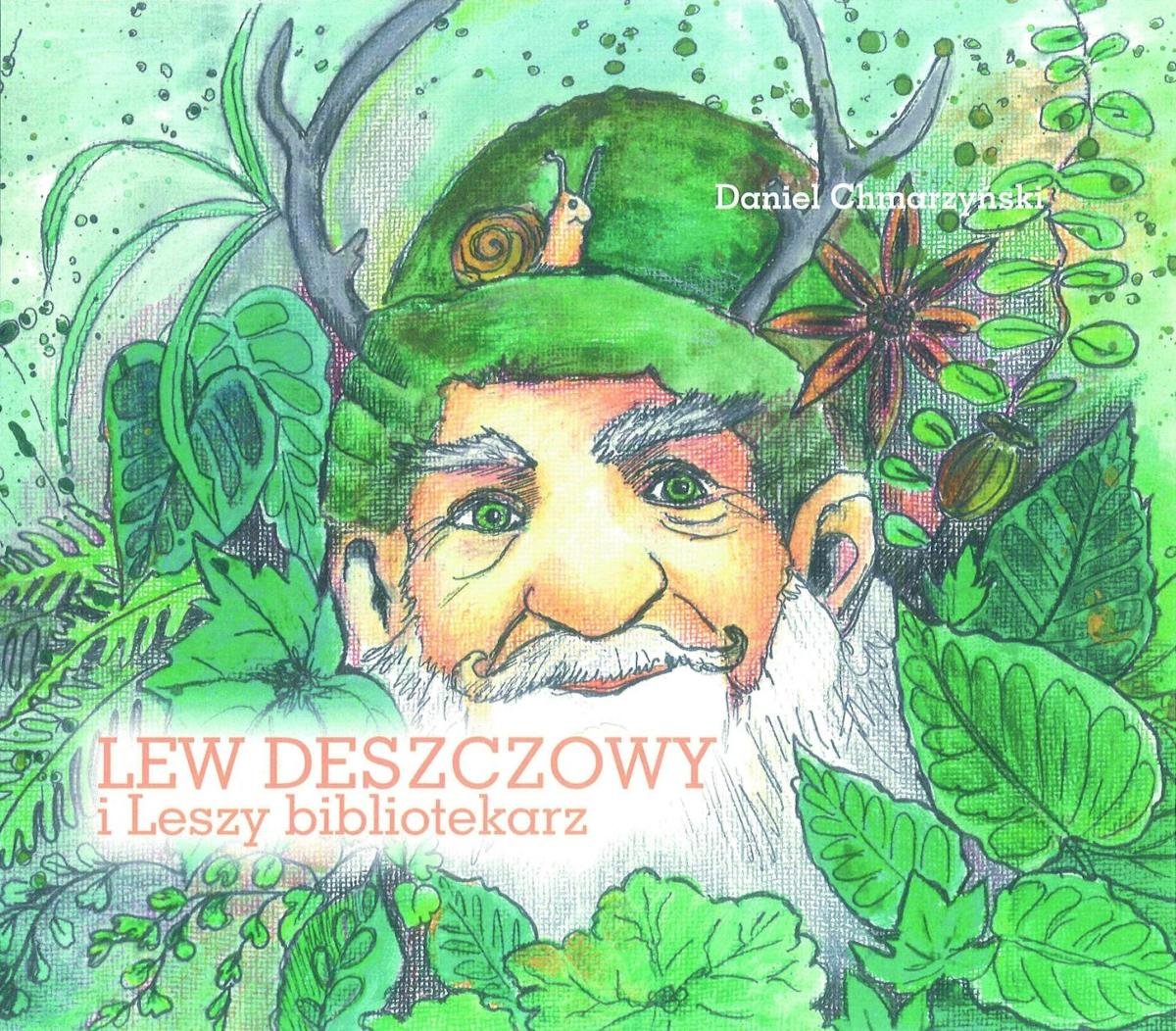 Lew Deszczowy i Leszy bibliotekarz okładka