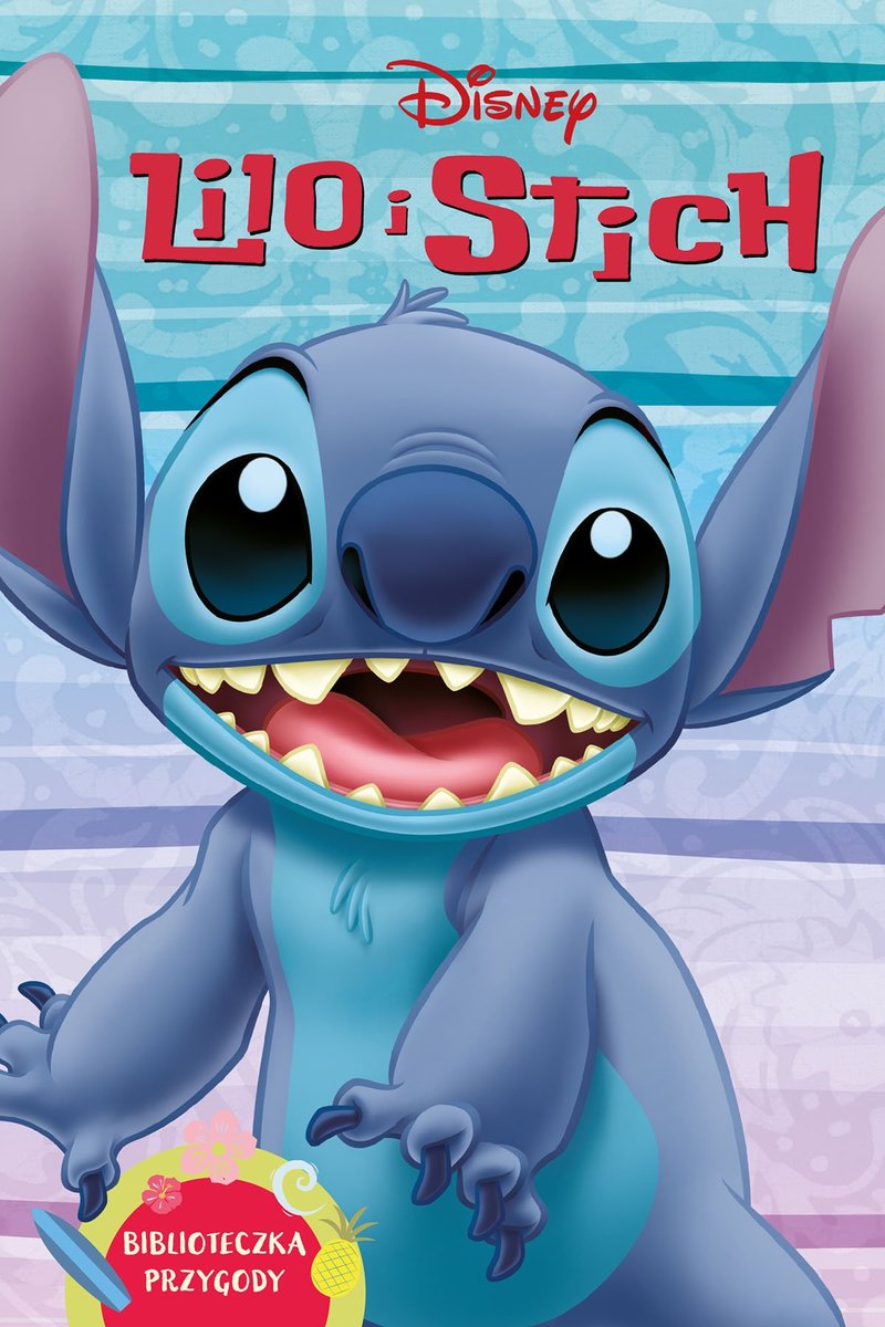 Lilo i Stich. Biblioteczka przygody. Disney okładka