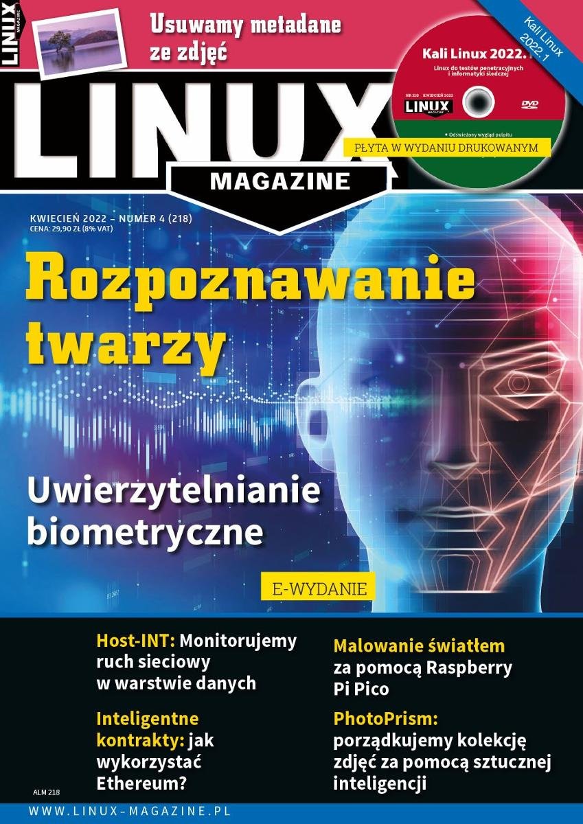 Linux Magazine. Kwiecień 2022 okładka
