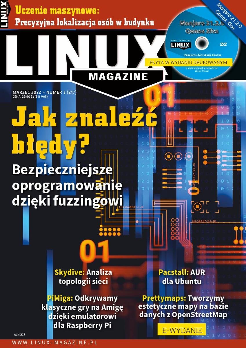 Linux Magazine. Marzec 2022 okładka