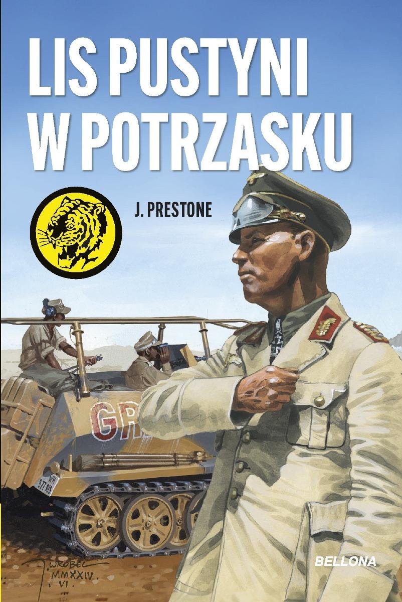 Lis pustyni w potrzasku - ebook epub okładka