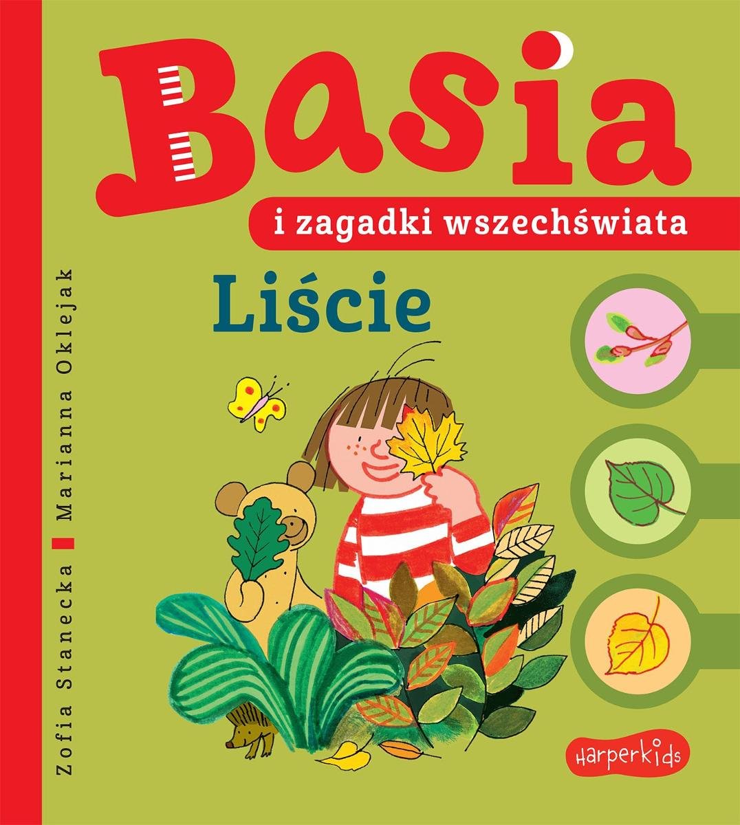 Liście. Basia i zagadki wszechświata okładka