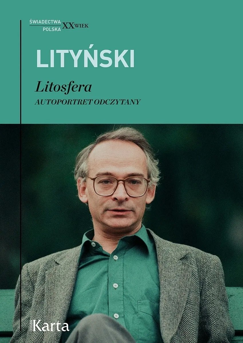 Litosfera. Autoportret odczytany okładka