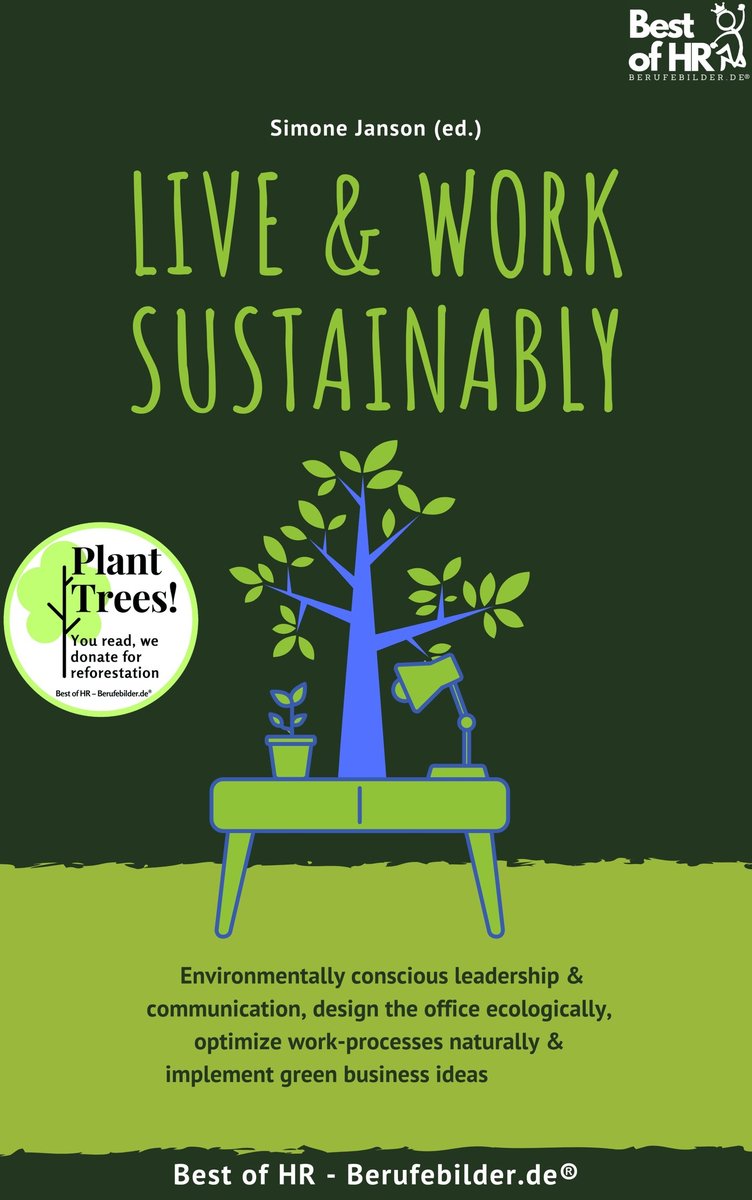 Live & Work Sustainably - ebook epub okładka