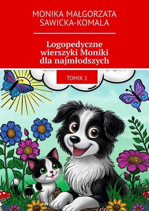 Logopedyczne wierszyki Moniki dla najmłodszych okładka