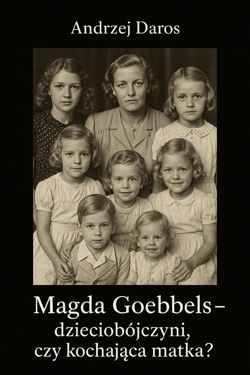 "Magda Goebbels - dzieciobójczyni, czy kochająca matka?" okładka