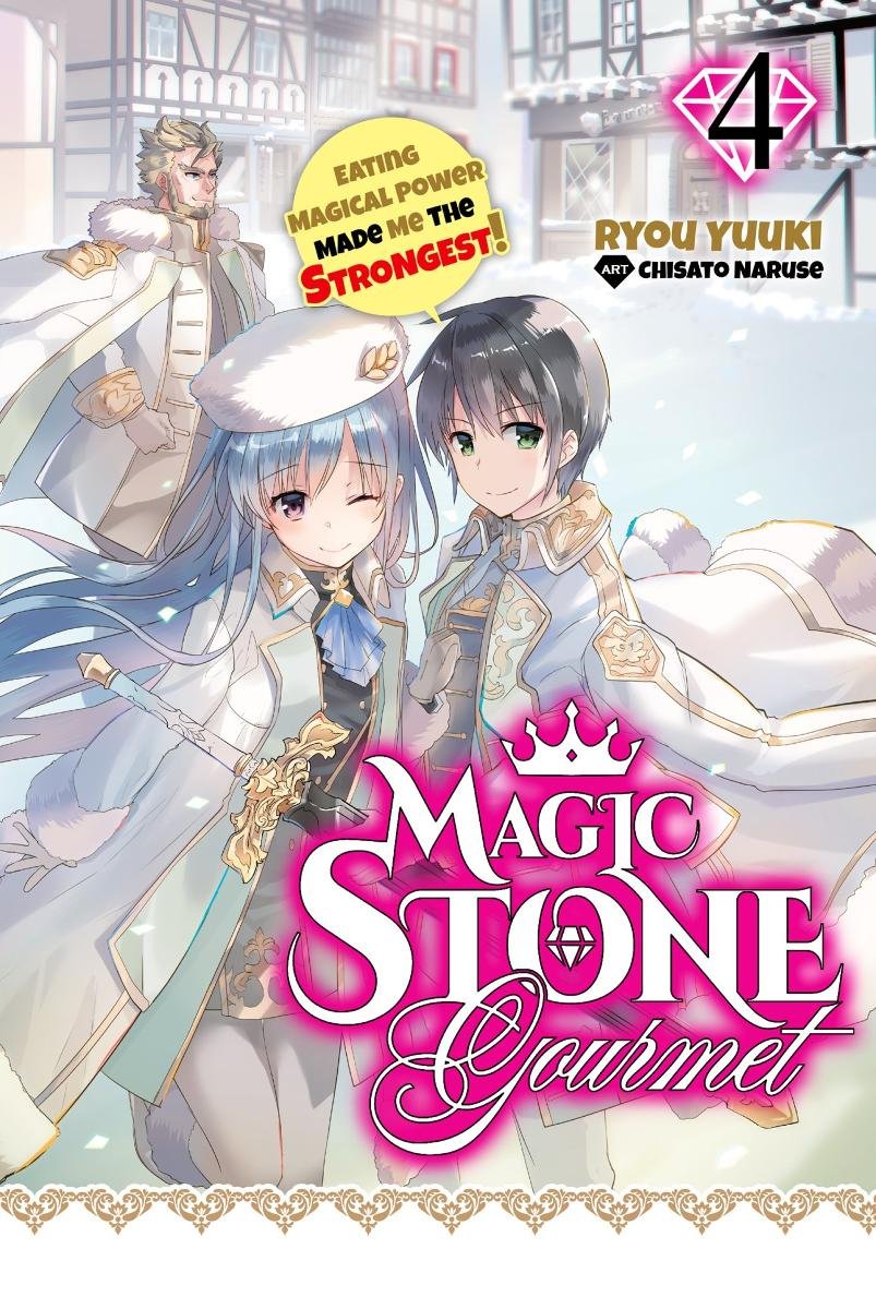 Magic Stone Gourmet. Eating Magical Power Made Me the Strongest Volume 4. Light Novel okładka