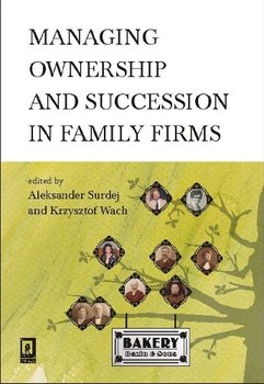 Managing Ownership and Succession in Family Firms okładka