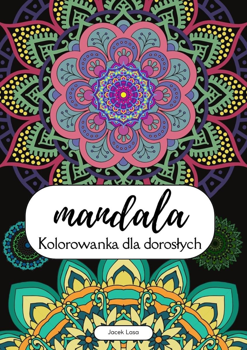 Mandala kolorowanka dla dorosłych okładka