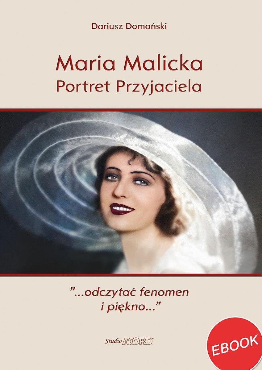 Maria Malicka. Portret Przyjaciela okładka