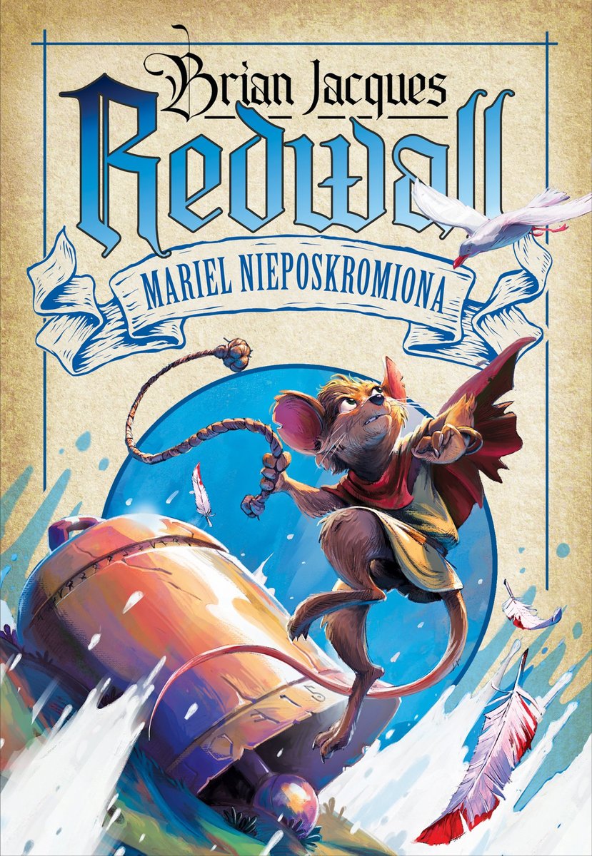 Mariel Nieposkromiona. Redwall. Tom 4 okładka