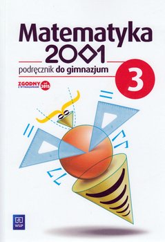 Matematyka 2001. Podręcznik. Klasa 3. Gimnazjum okładka