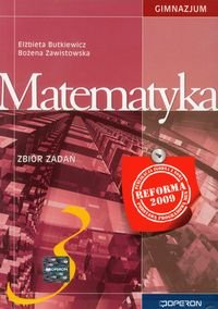 Matematyka 3. Zbiór zadań dla gimnazjum okładka