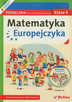 Matematyka Europejczyka 4. Podręcznik. Szkoła podstawowa + CD okładka
