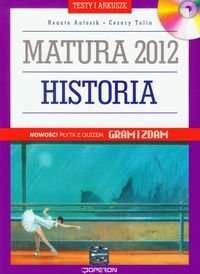 Matura 2012. Historia. Testy okładka
