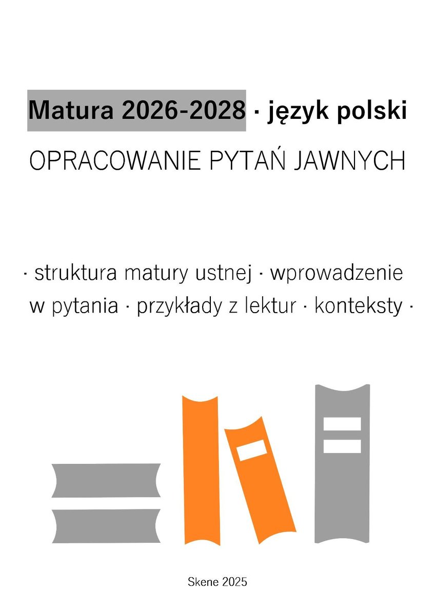Matura 2026-2028. Język polski. Opracowanie pytań jawnych - ebook PDF okładka