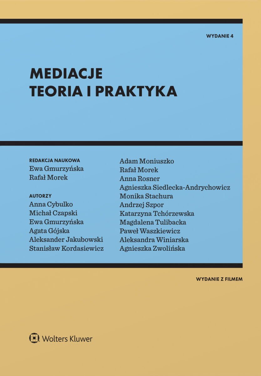 Mediacje. Teoria i praktyka okładka