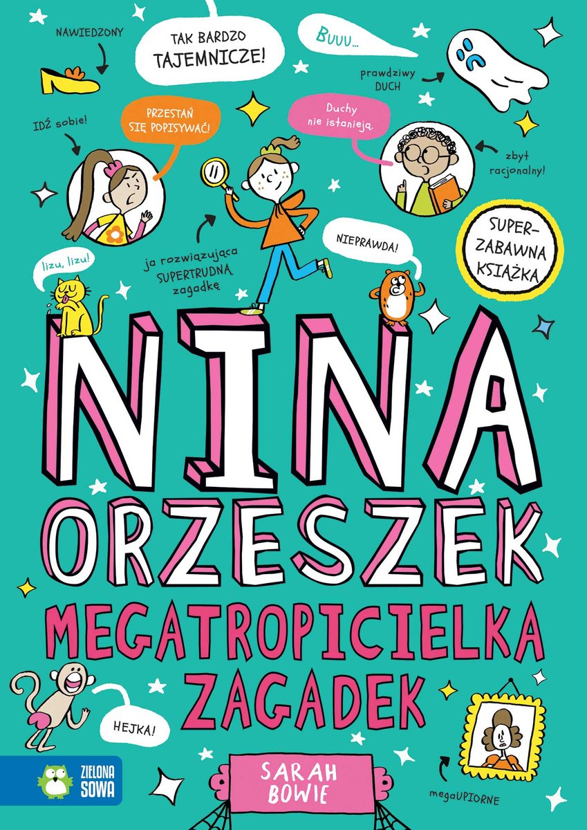 Megatropicielka zagadek. Nina Orzeszek okładka