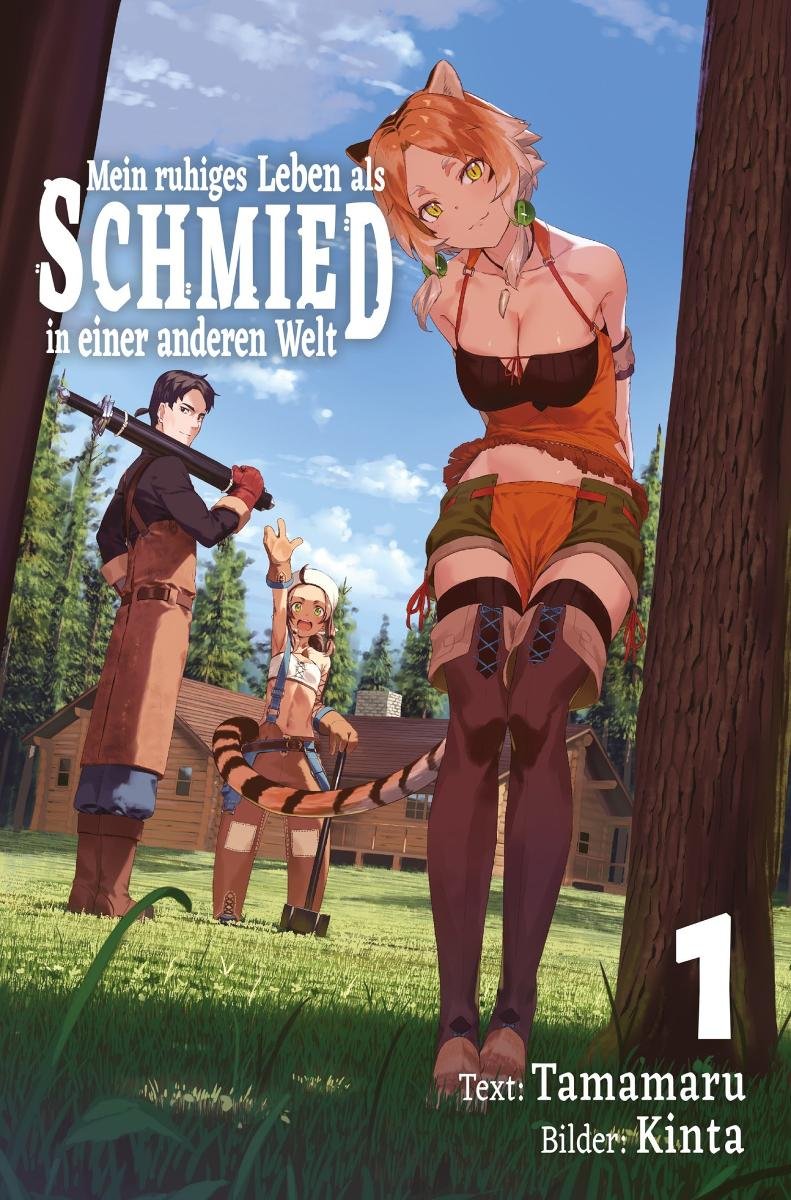 Mein ruhiges Leben als Schmied in einer anderen Welt. Light Novel. Band 1 - ebook epub okładka