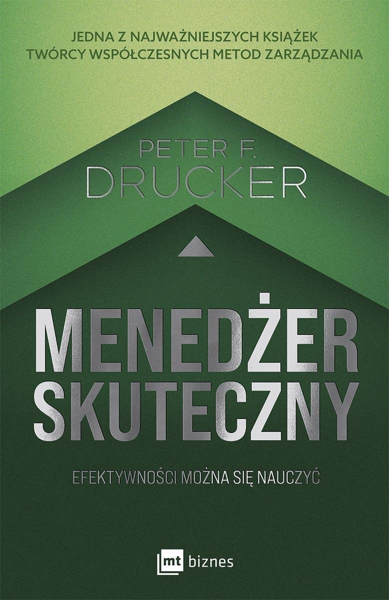 Menedżer skuteczny. Efektywności można się nauczyć - ebook epub okładka