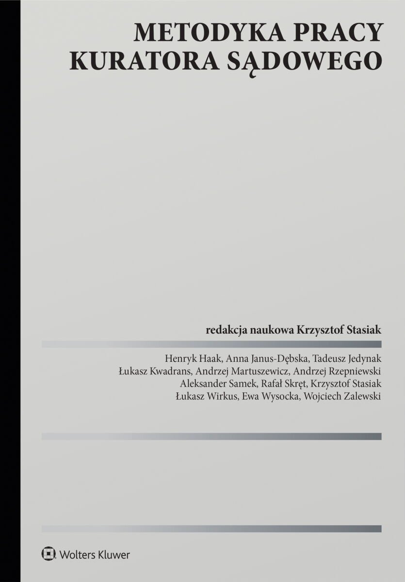 Metodyka pracy kuratora sądowego okładka