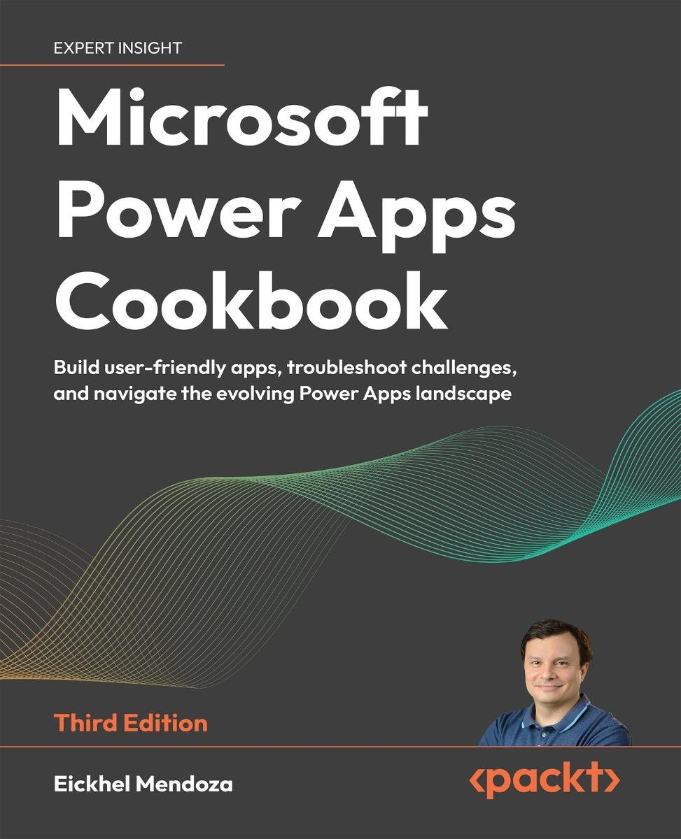 Microsoft Power Apps Cookbook okładka