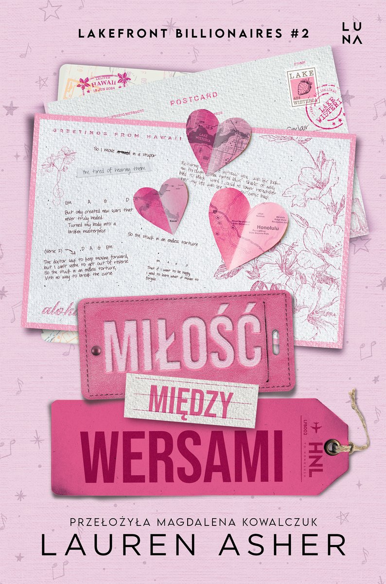 Miłość między wersami okładka