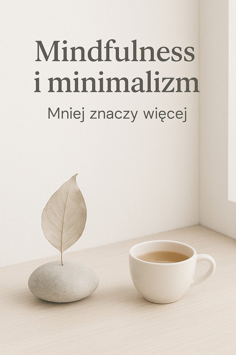Mindfulness i minimalizm. Mniej znaczy więcej cover