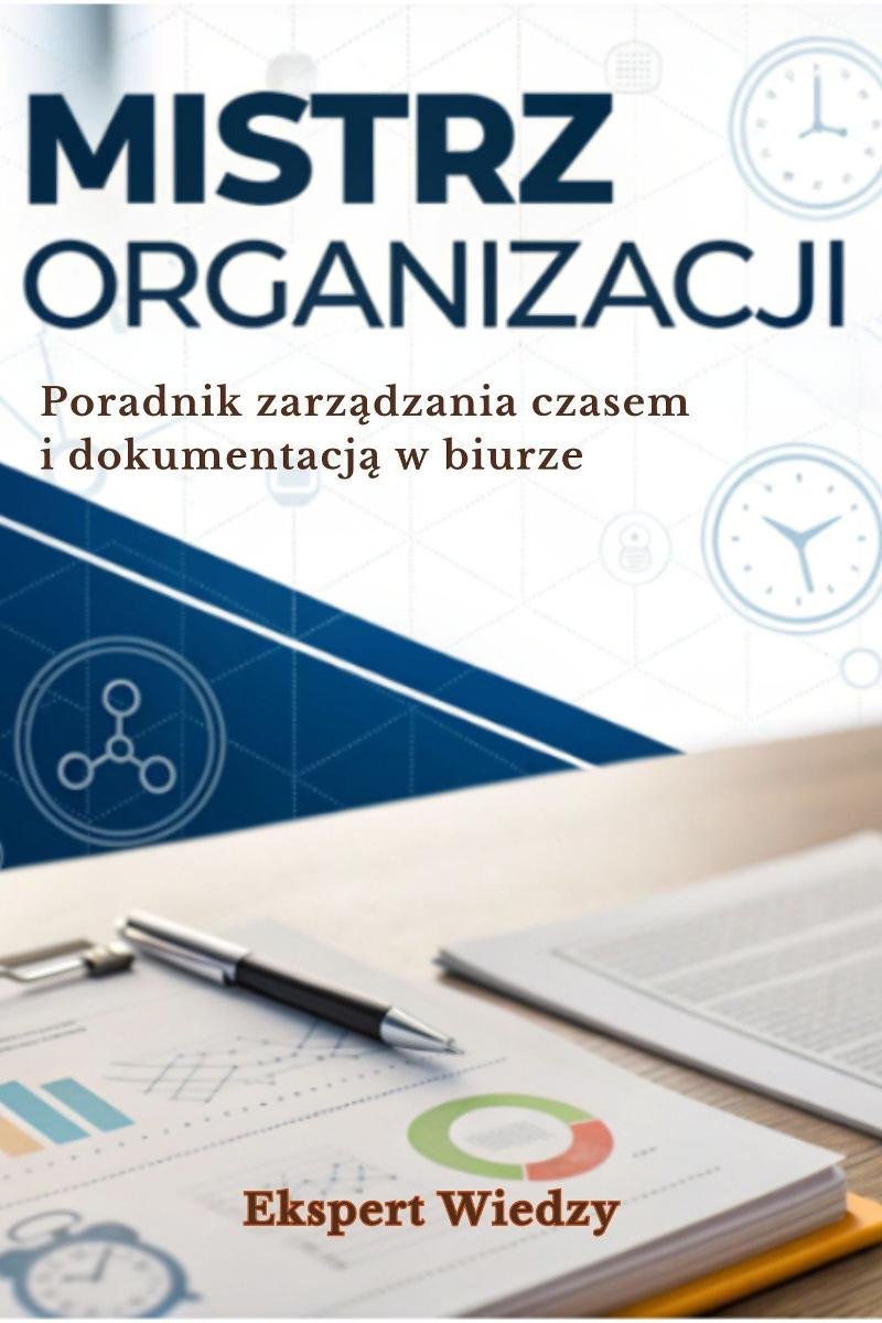 Mistrz organizacji: Poradnik zarządzania czasem i dokumentacją w biurze okładka