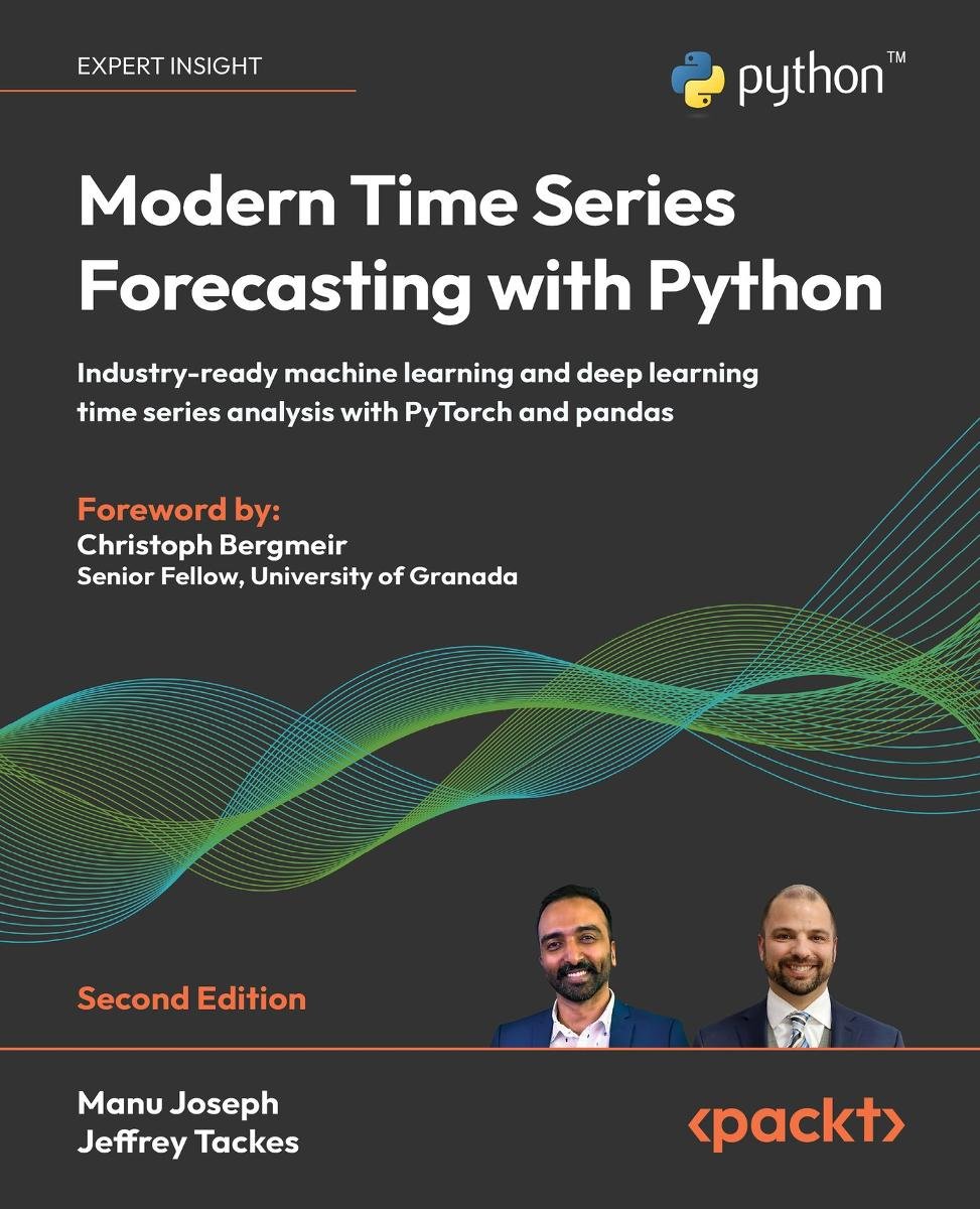 Modern Time Series Forecasting with Python okładka