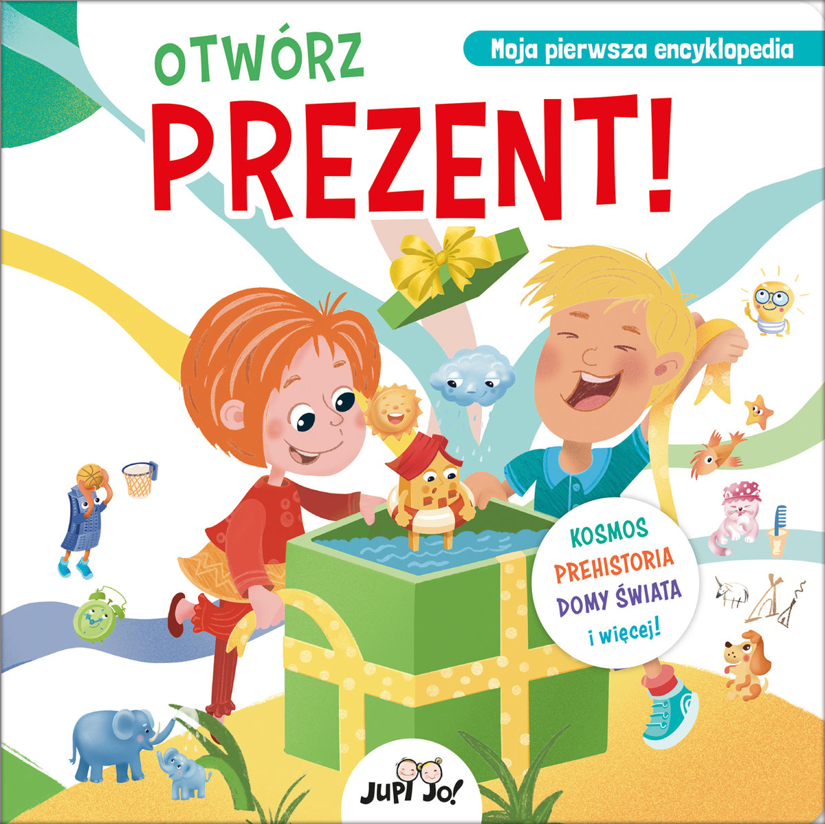 Moja pierwsza encyklopedia. Otwórz prezent! okładka