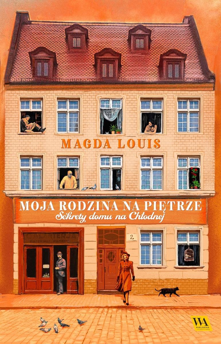 Moja rodzina na piętrze. Sekrety domu na Chłodnej - ebook epub okładka