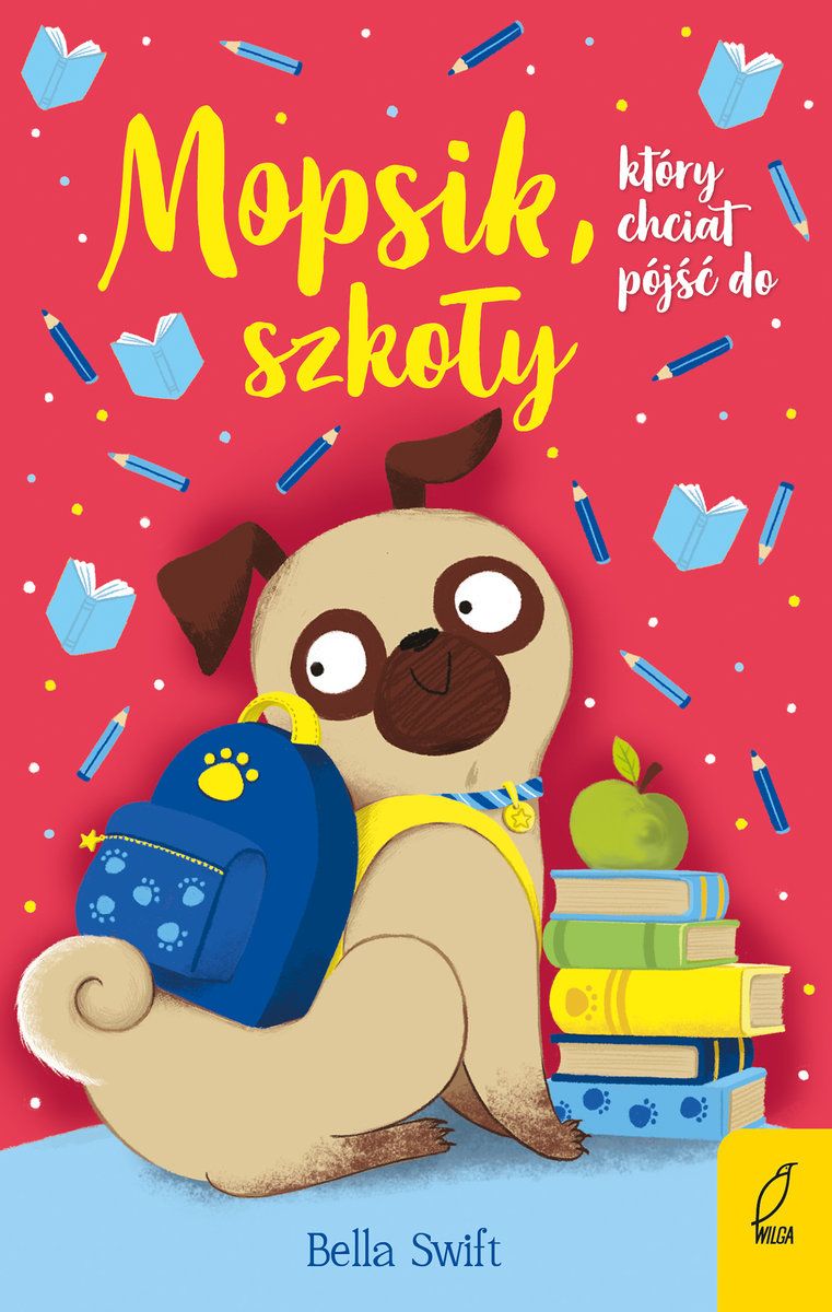 Mopsik, który chciał pójść do szkoły okładka