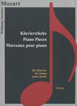 Mozart. Klavierstucke fur Klavier okładka