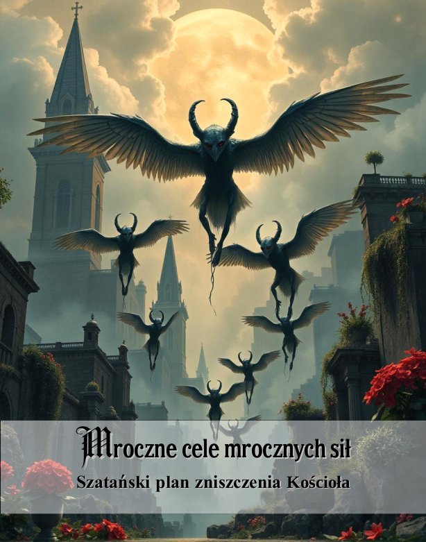 Mroczne cele mrocznych sił. Szatański plan zniszczenia Kościoła okładka