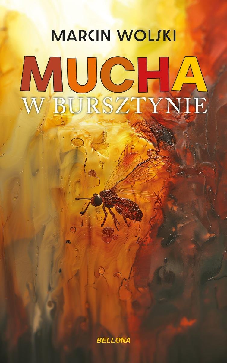 Mucha w bursztynie okładka