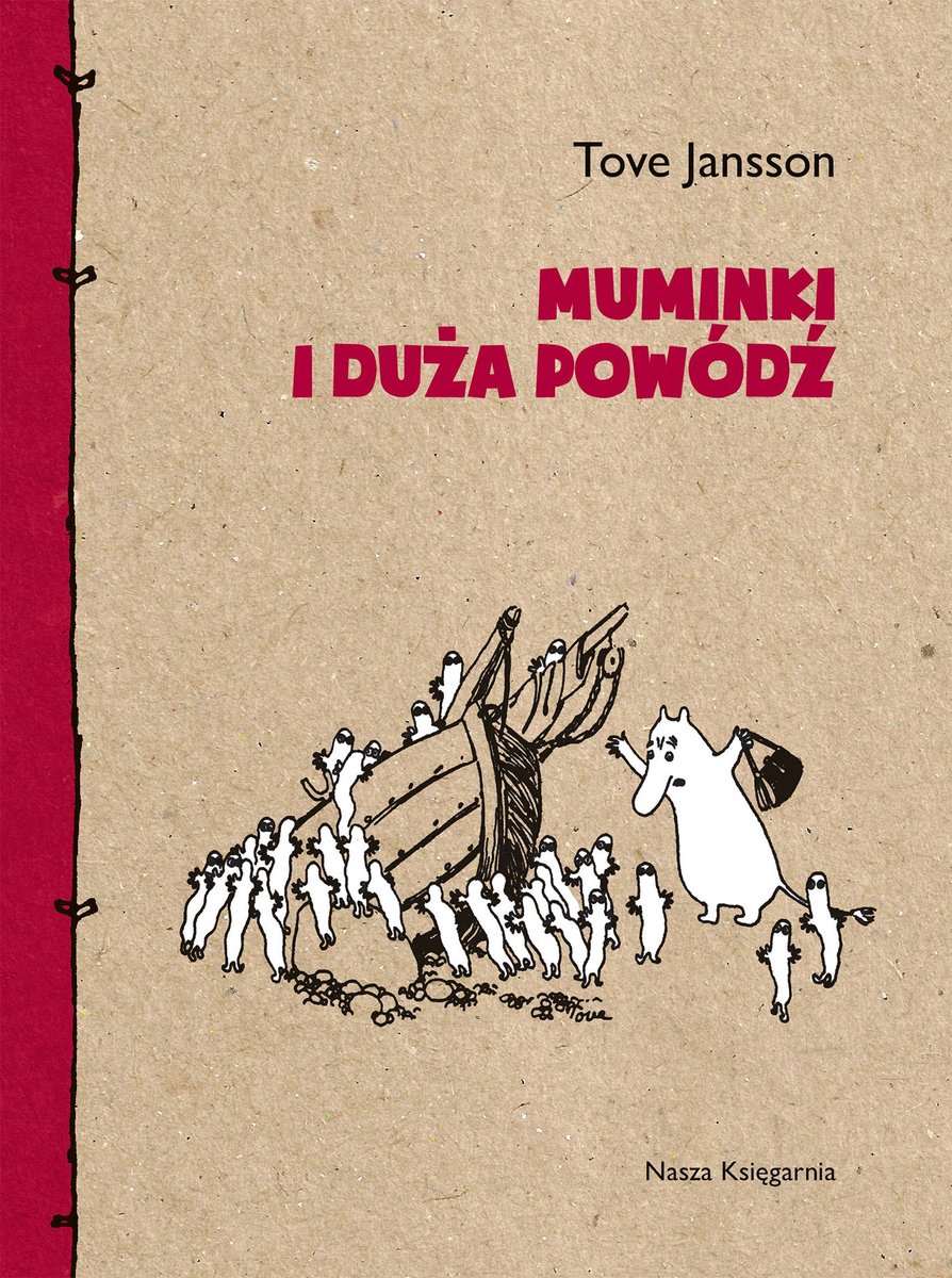 Muminki i duża powódź - ebook MOBI okładka
