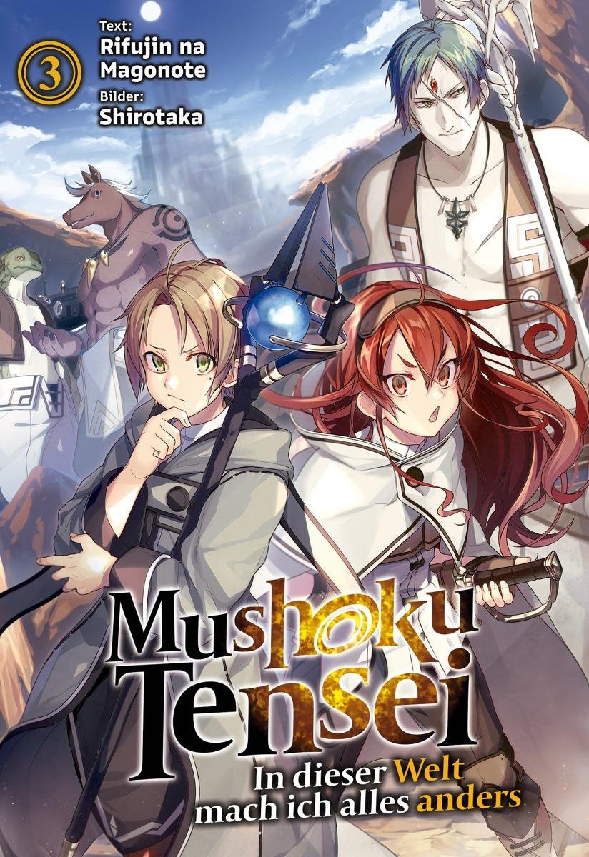 Mushoku Tensei. In dieser Welt mach ich alles anders. Light Novel. Band 3 - ebook epub okładka