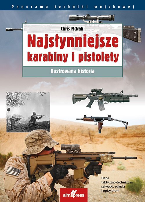 Najsłynniejsze karabiny i pistolety. Ilustrowana historia okładka