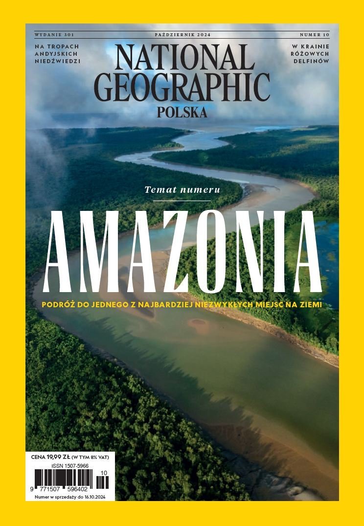 National Geographic Polska 10/2024 okładka