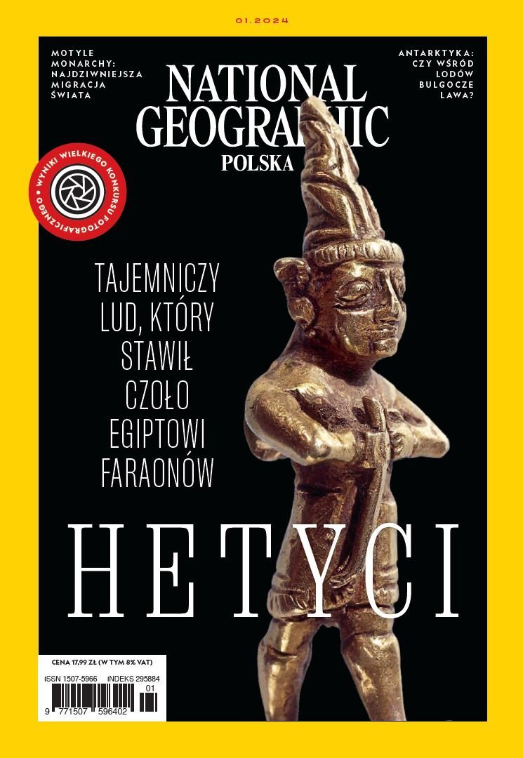 National Geographic Polska 1/2024 okładka