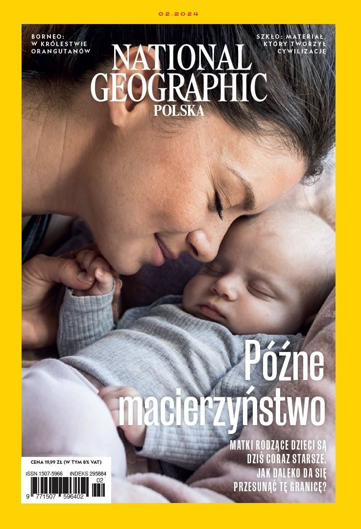 National Geographic Polska 2/2024 okładka