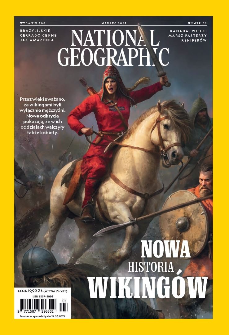 National Geographic Polska 3/2025 okładka