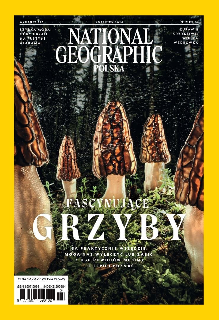 National Geographic Polska 4/2024 okładka